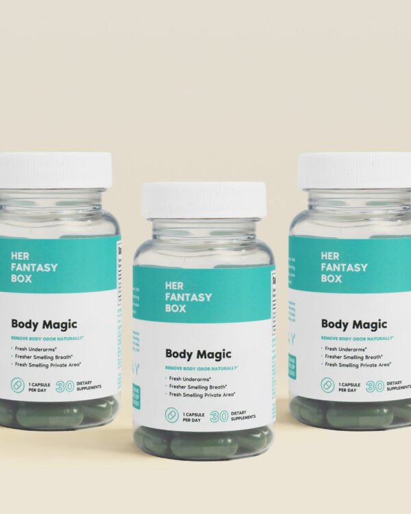 Body Magic Chlorophyll Pill for Feminine Odor - 3 pk