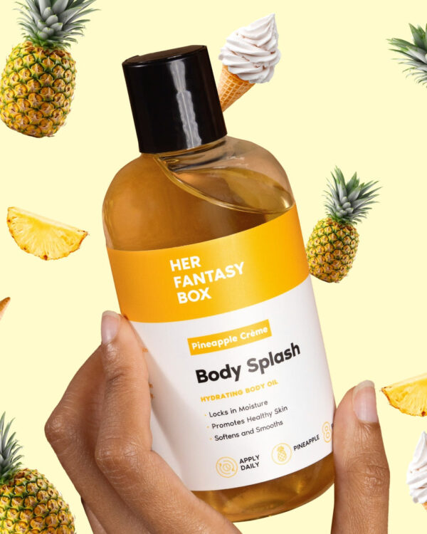 Body Splash - Skin Smoothing Body Oil  (Pineapple Creme)