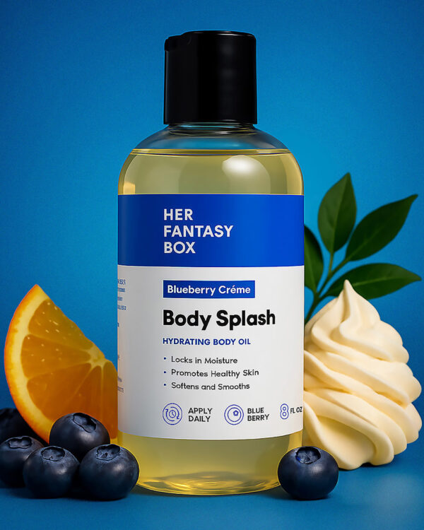Body Splash - Skin Smoothing Body Oil (Blueberry Créme)