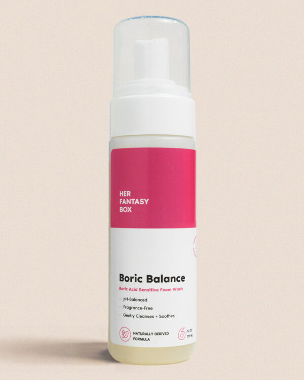 Boric Balance - Sensitive Boric Acid Foam pH Wash - Natural Ingredients