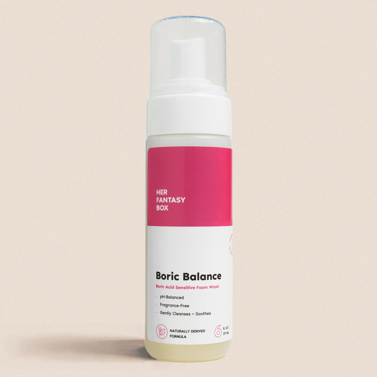 Boric Balance - Sensitive Boric Acid Foam pH Wash - Natural Ingredients