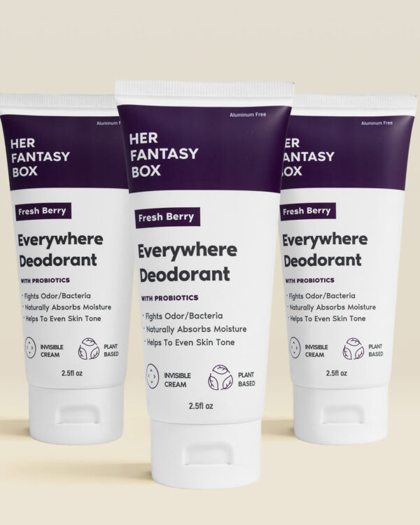 Everywhere Deodorant with Probiotics (Berry)- 3pk