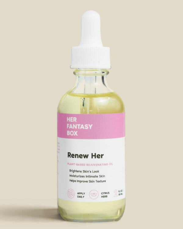 Her Fantasy Box Renew Her Yoni Oil - For Dryness, Ingrown Hair, Dark Marks & Scars