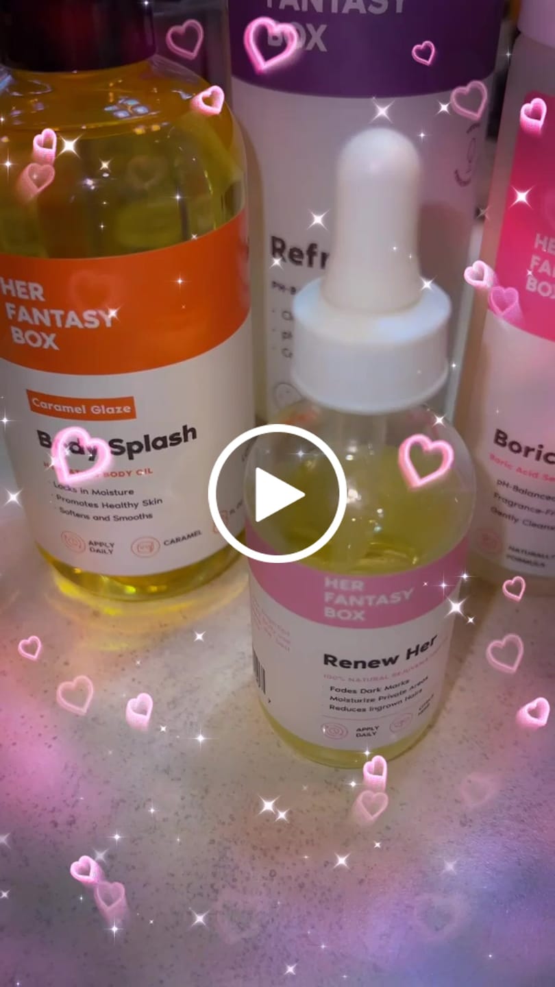 Customer photo review of Body Splash - Skin Smoothing Body Oil (Caramel Glaze)