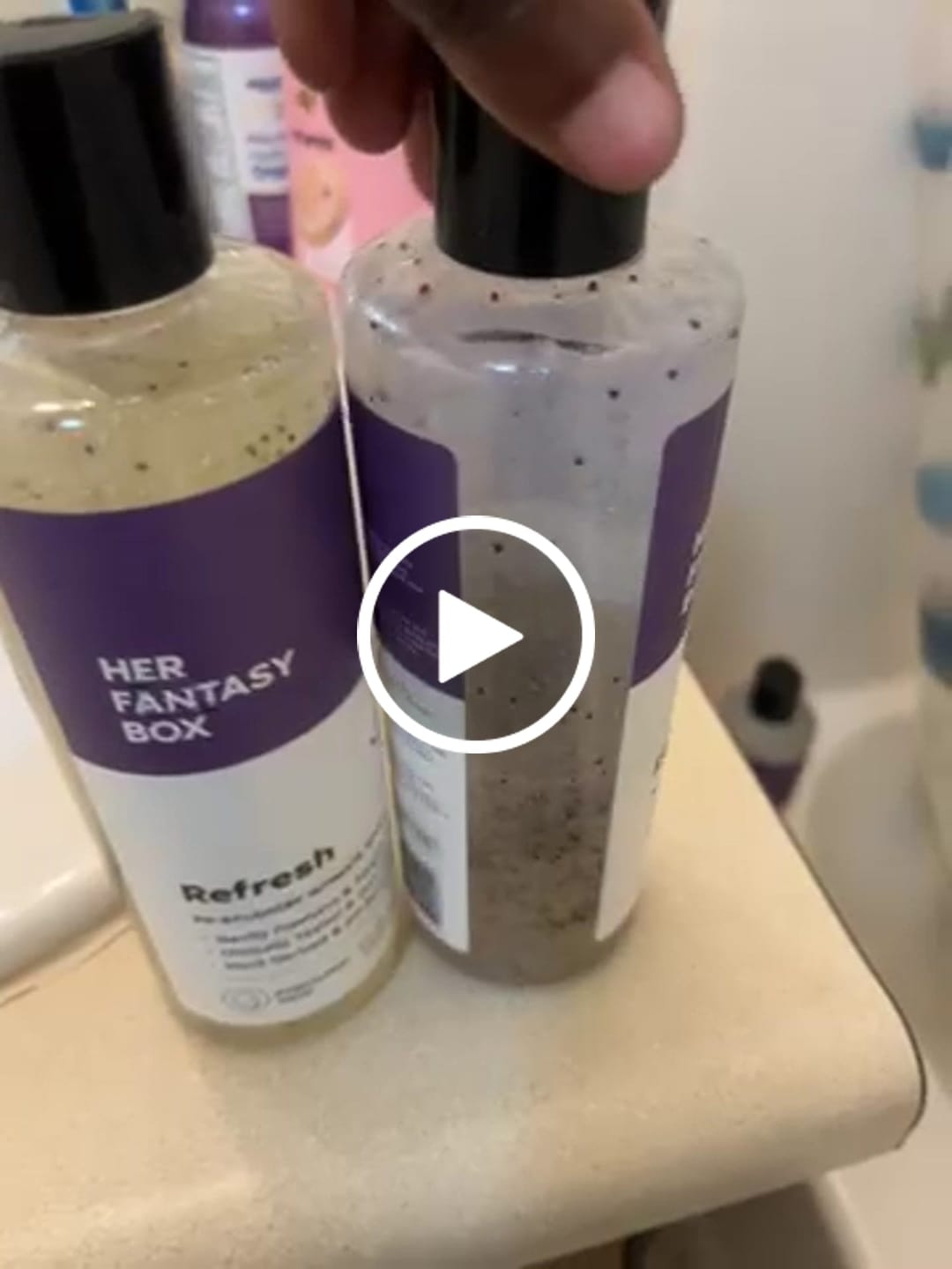 Customer photo review of Refresh Plant Based Intimate Body Wash for Women - pH Balancing
