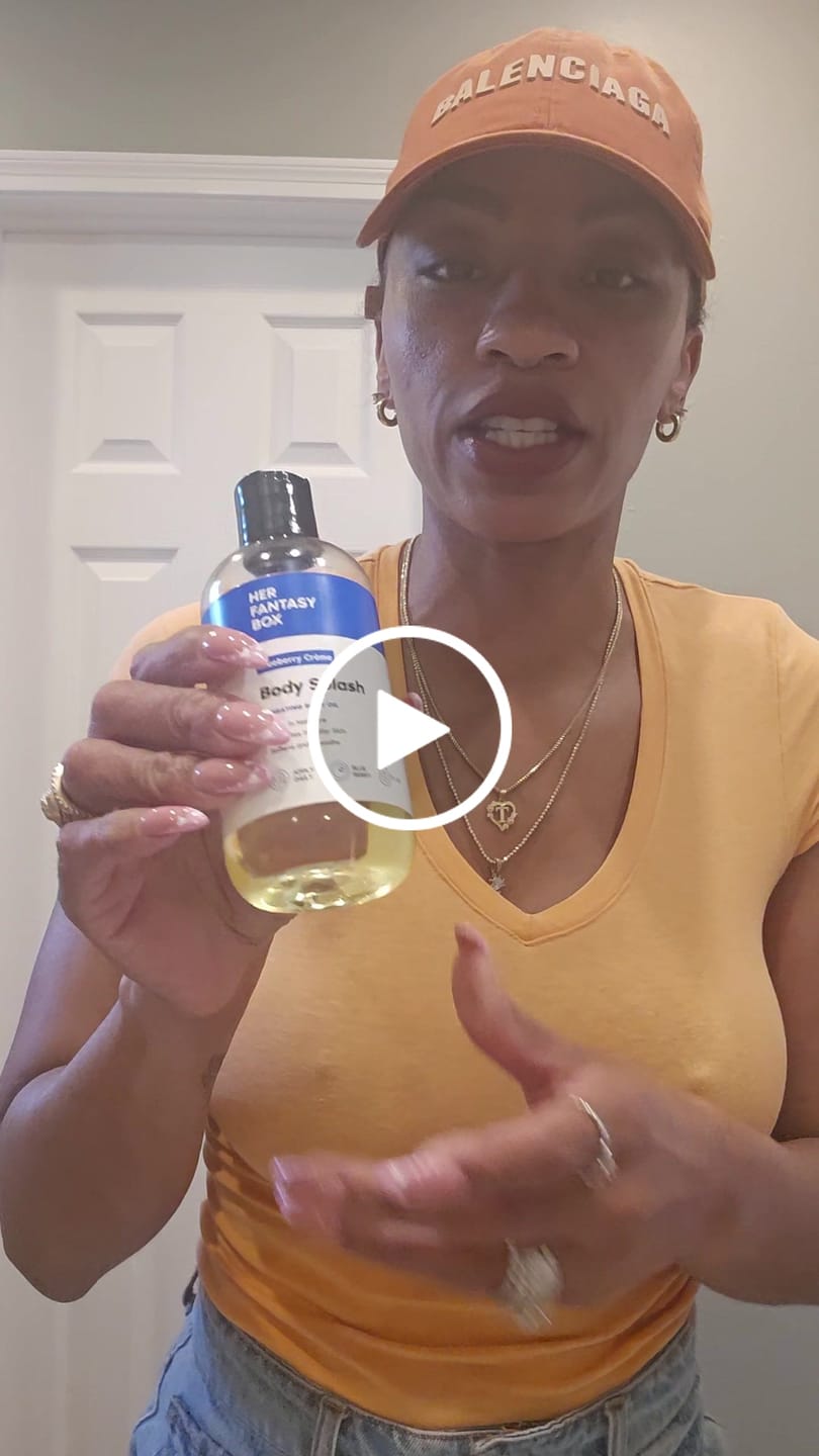Customer photo review of Sweet Skin Body Oil Bundle