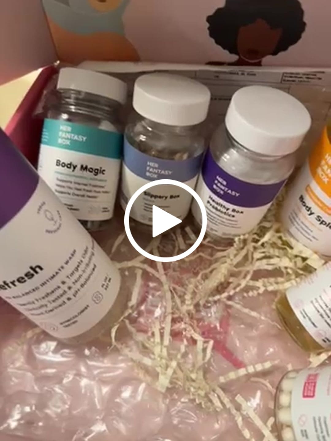 Customer photo review of Slippery Box - Extra Moisture Support Capsules