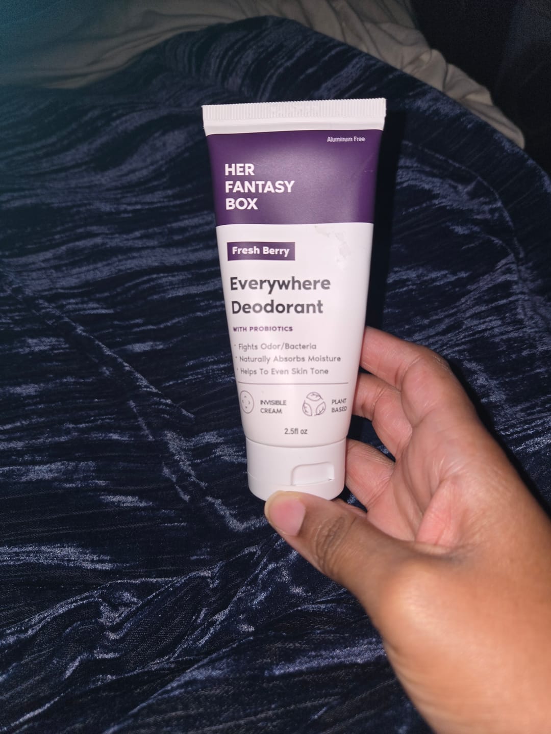 Customer photo review of Everywhere Deodorant (Berry) - Long Lasting Odor Block