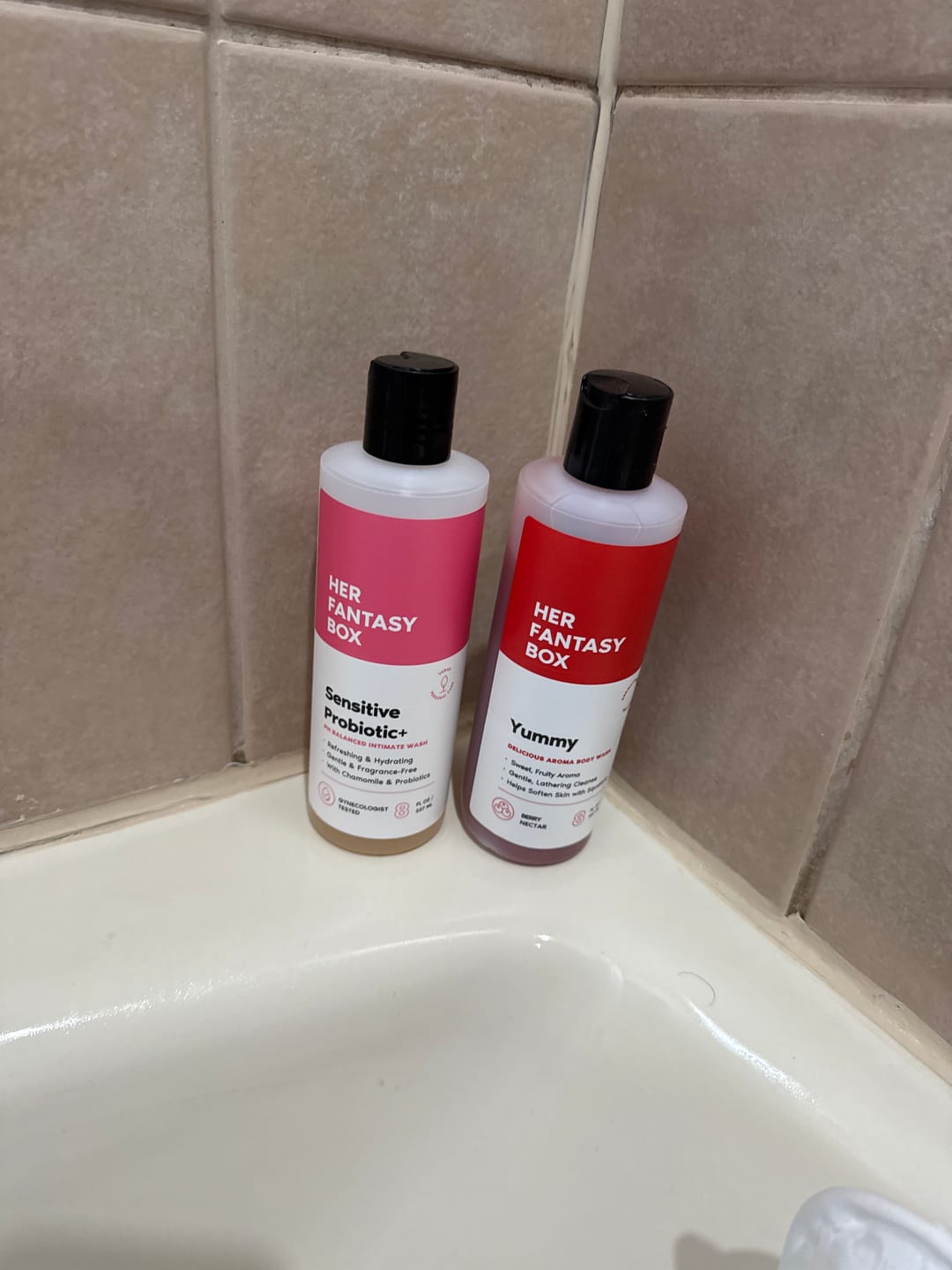 Customer photo review of Sensitive Probiotic+ pH Balanced Feminine Wash