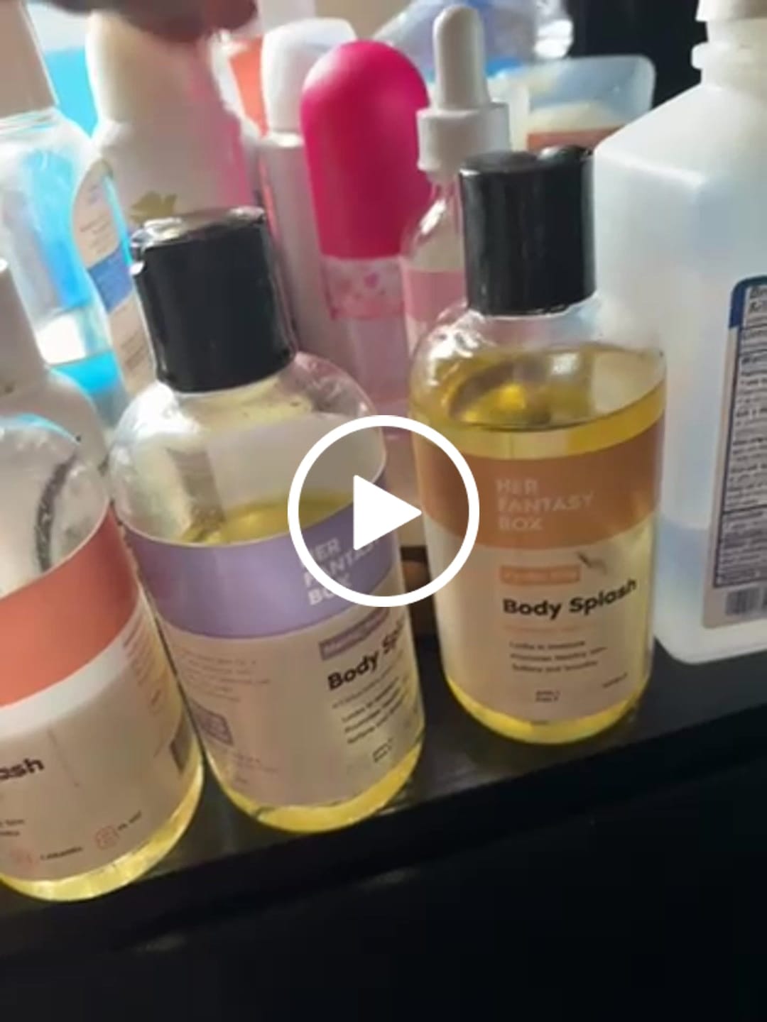Customer photo review of Body Oil Gift Set