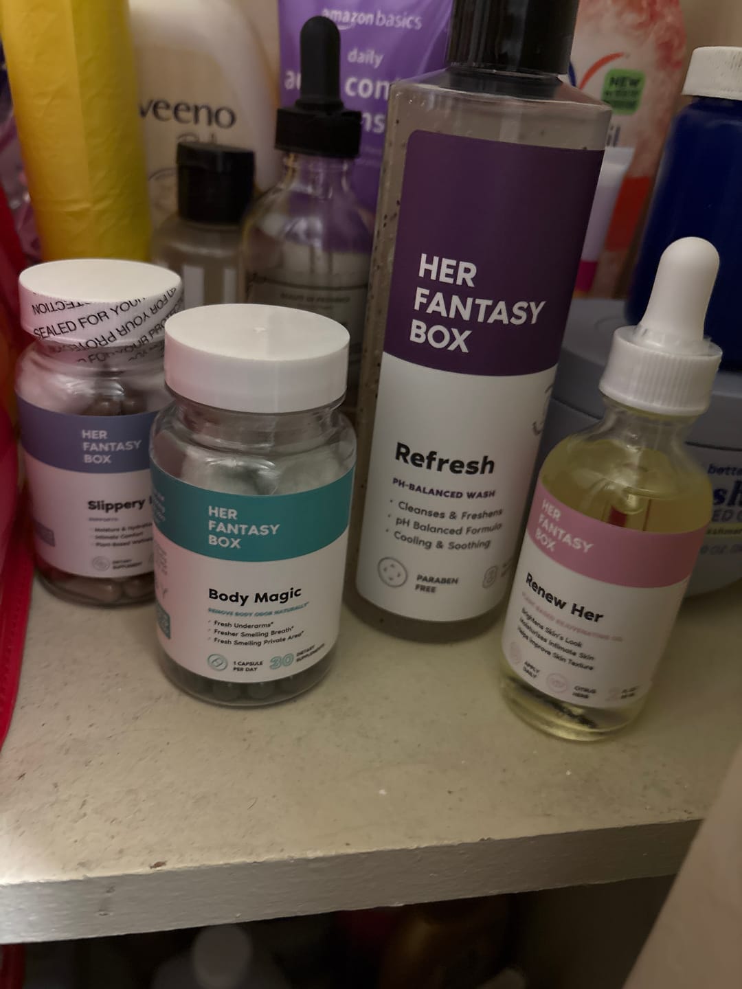 Customer photo review of Full Feminine Hygiene Routine