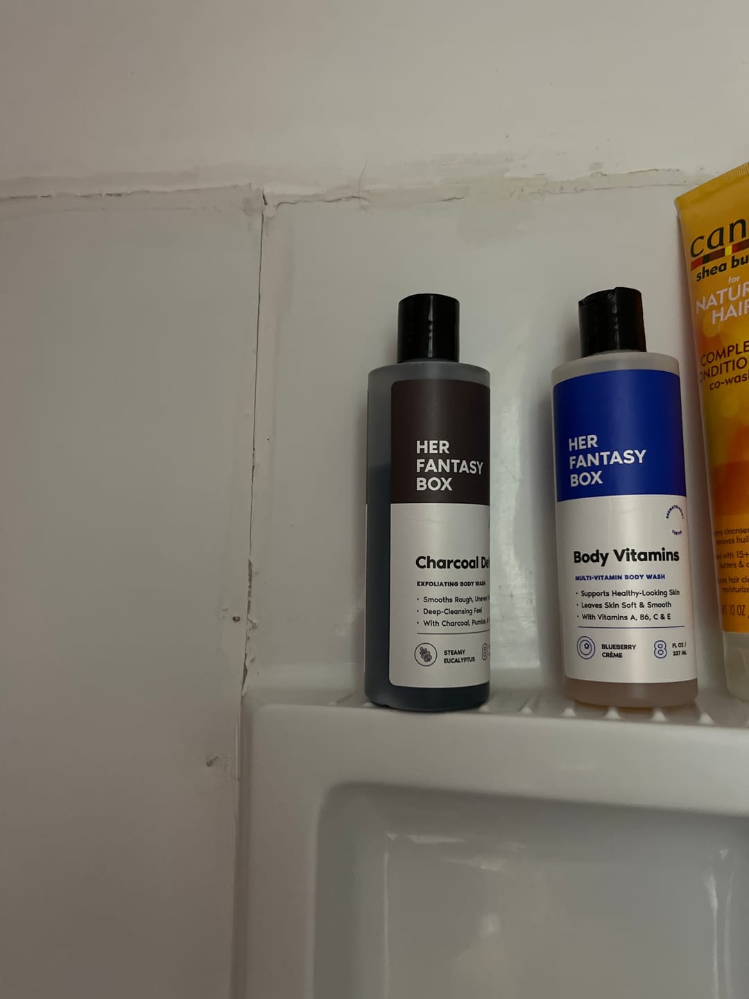 Customer photo review of Charcoal Detox Exfoliating Body Wash