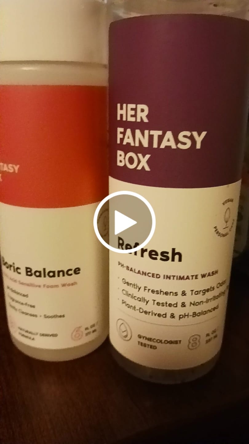 Customer photo review of Boric Balance - Sensitive Boric Acid Foam pH Wash - Natural Ingredients