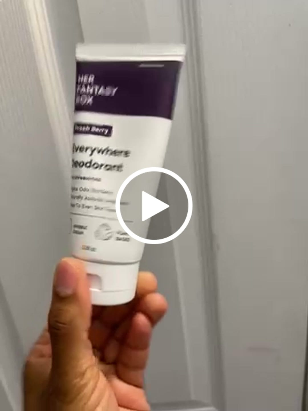 Customer photo review of Everywhere Deodorant (Berry) - Long Lasting Odor Block