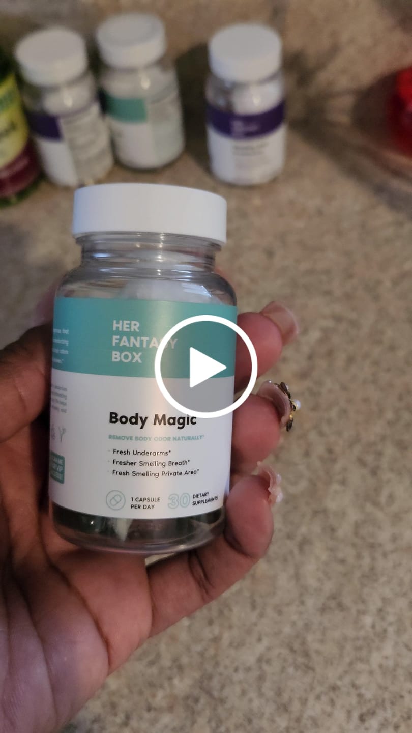Customer photo review of Body Magic Chlorophyll Pill - For Body Odor, Detox & Skin