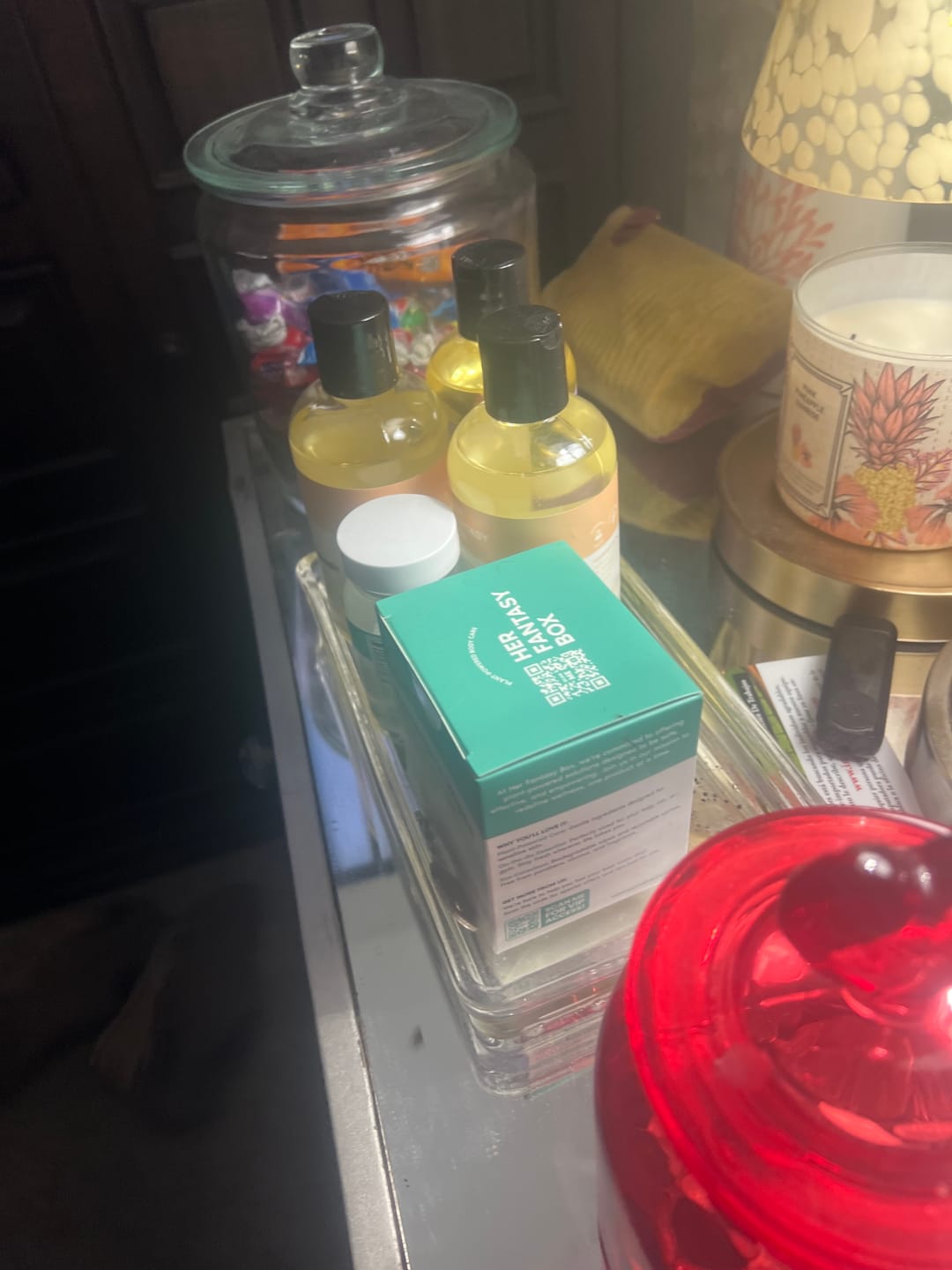 Customer photo review of Body Splash - Skin Smoothing Body Oil (Vanilla Drip)