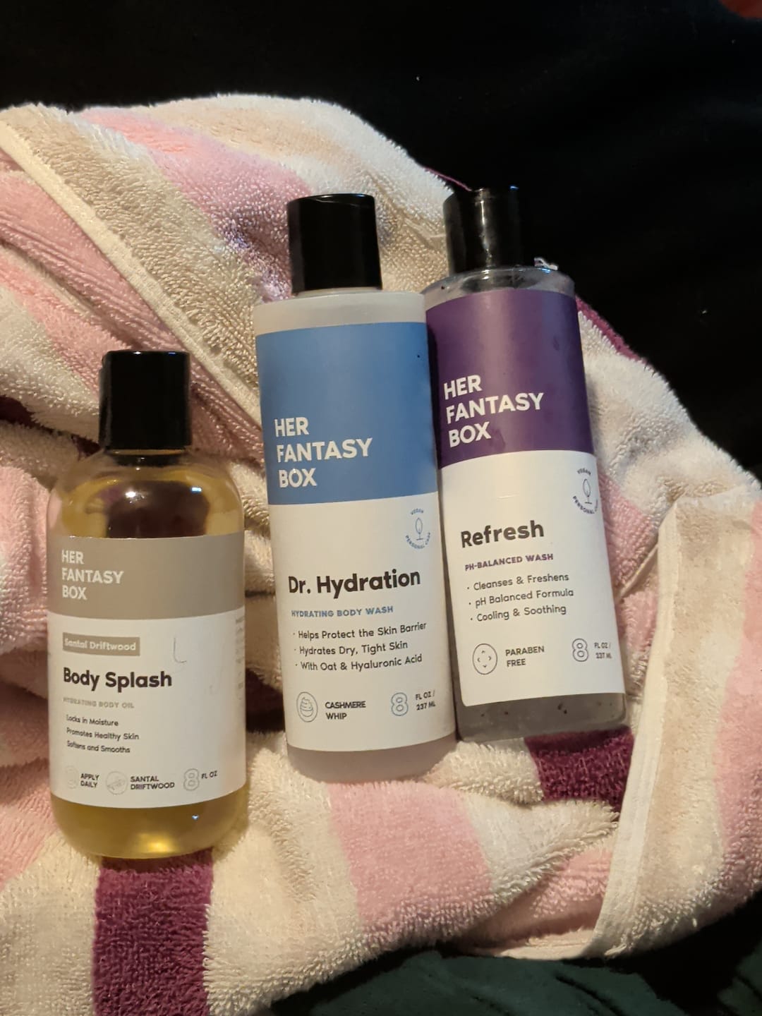 Customer photo review of Dr. Hydration - Moisturizing Body Wash