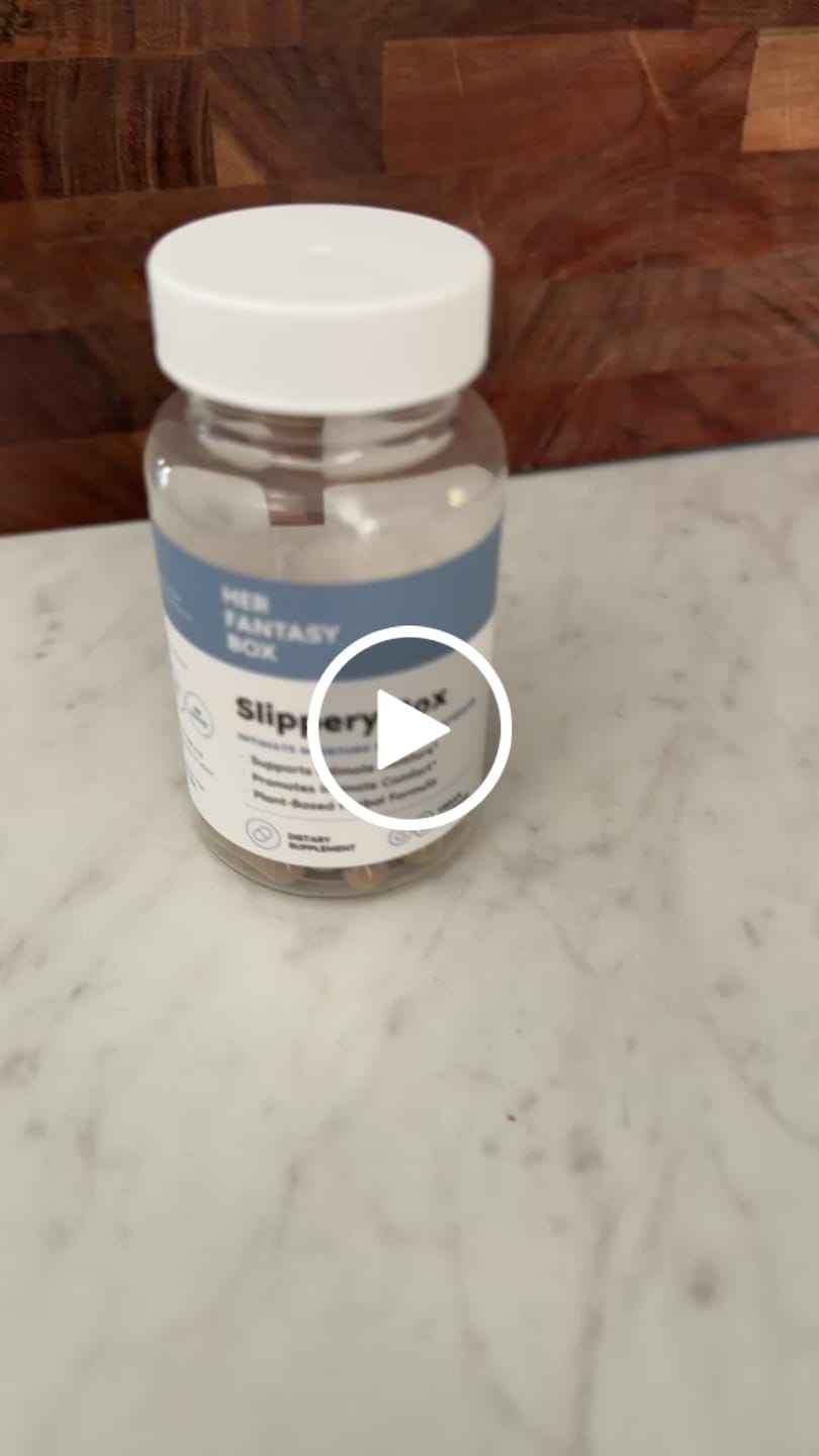 Customer photo review of Slippery Box - Extra Moisture Support Capsules