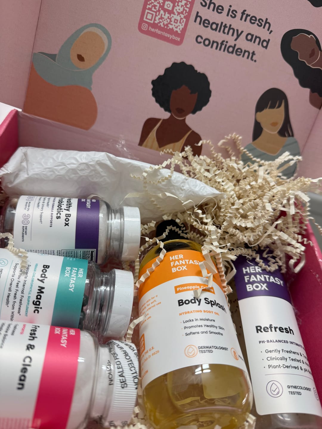 Customer photo review of Ultimate Glow-Up Kit