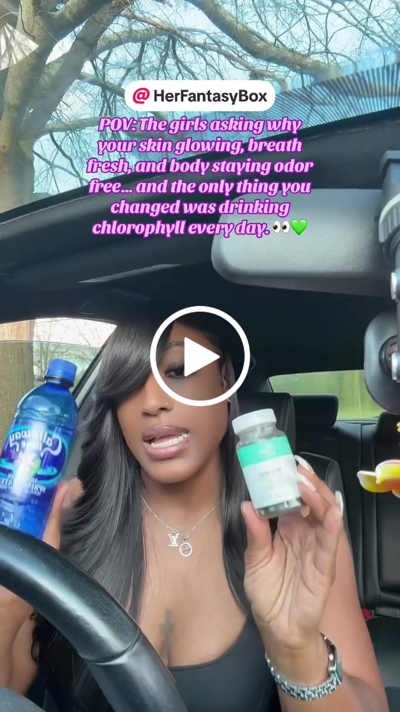 Customer photo review of Body Magic Chlorophyll Pill - For Body Odor, Detox & Skin