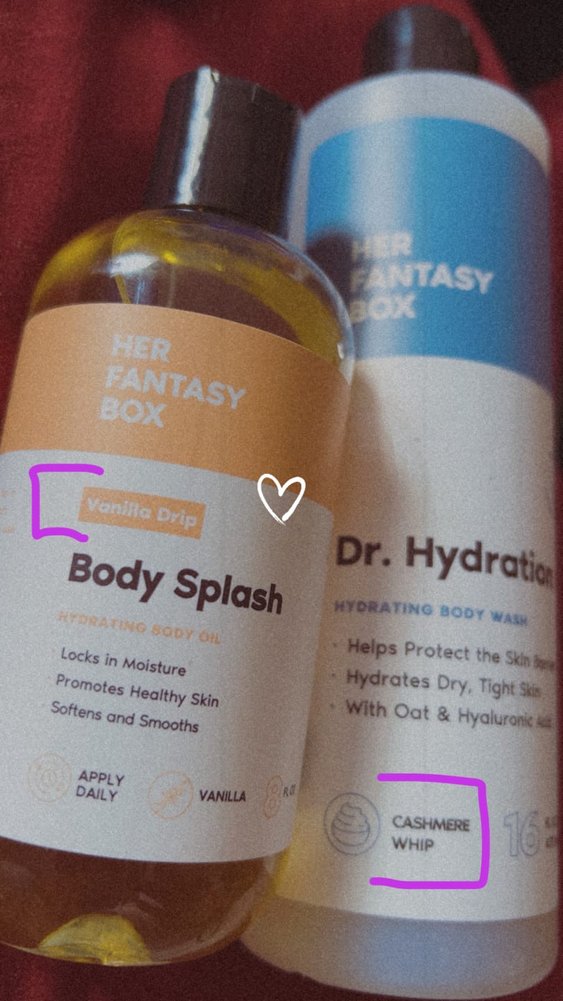 Customer photo review of Dr. Hydration - Moisturizing Body Wash