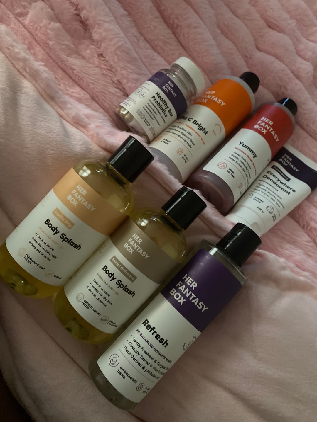 Customer photo review of Body Splash - Skin Smoothing Body Oil (Santal Driftwood) LUXURY SCENT