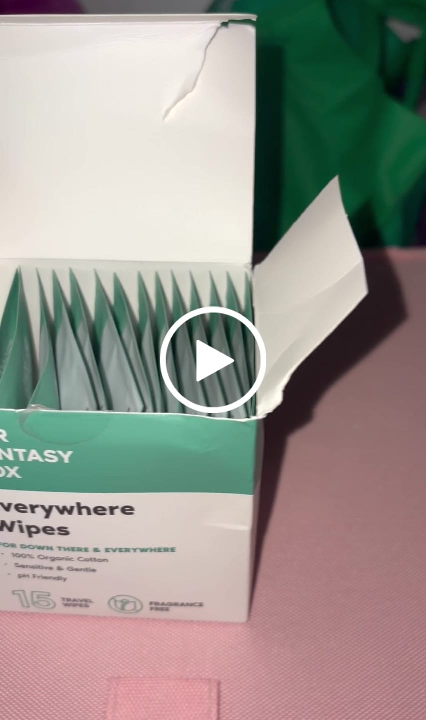 Customer photo review of Everywhere Wipes - Odor Removing Travel Wipes