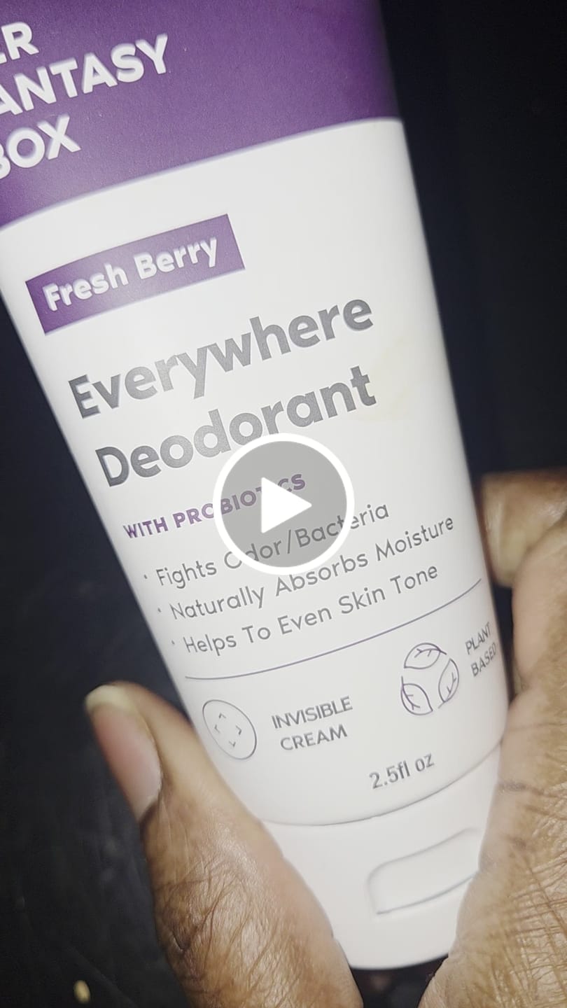 Customer photo review of Everywhere Deodorant (Berry) - Long Lasting Odor Block