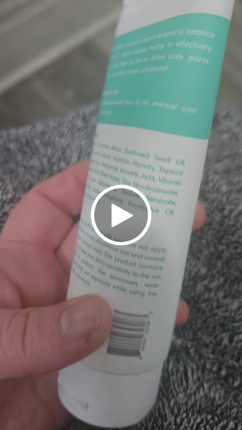 Customer photo review of Everywhere Deodorant (Minty Fresh) - Long Lasting Odor Block