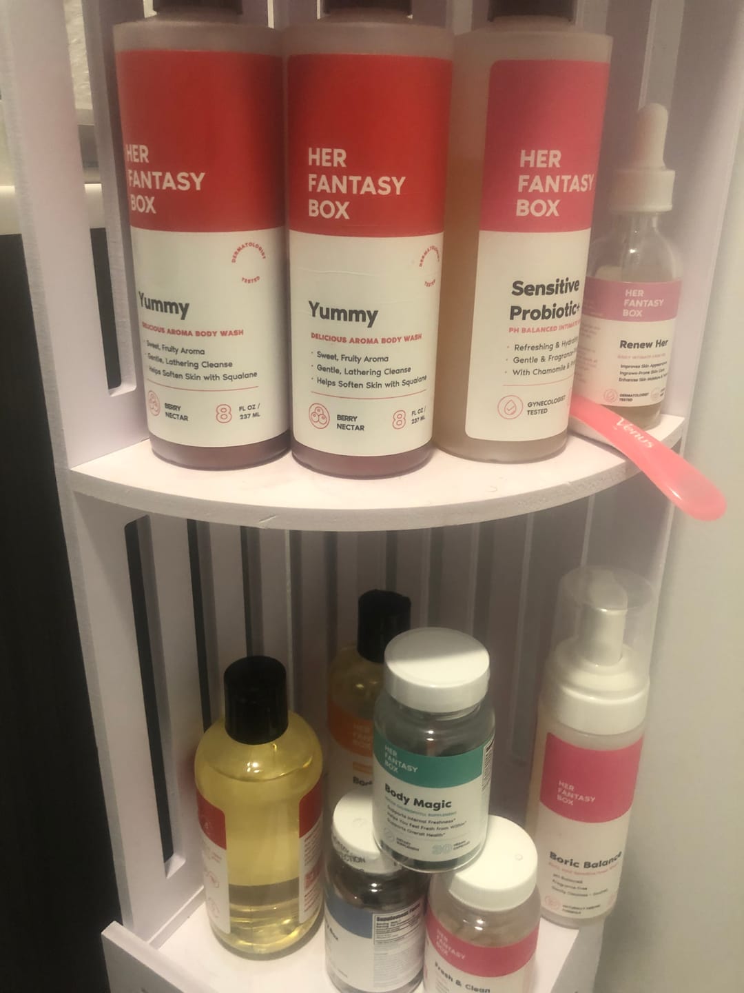 Customer photo review of Yummy Organic Body Wash - Hydrating & Juicy Daily Use